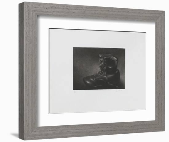 La godasse-Laurent Schkolnyk-Framed Limited Edition