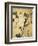 La Goulue and Valentin Le Desosse at the "Moulin Rouge"-Henri de Toulouse-Lautrec-Framed Art Print