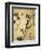 La Goulue and Valentin Le Desosse at the "Moulin Rouge"-Henri de Toulouse-Lautrec-Framed Art Print