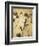 La Goulue and Valentin Le Desosse at the "Moulin Rouge"-Henri de Toulouse-Lautrec-Framed Art Print