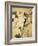 La Goulue and Valentin Le Desosse at the "Moulin Rouge"-Henri de Toulouse-Lautrec-Framed Art Print