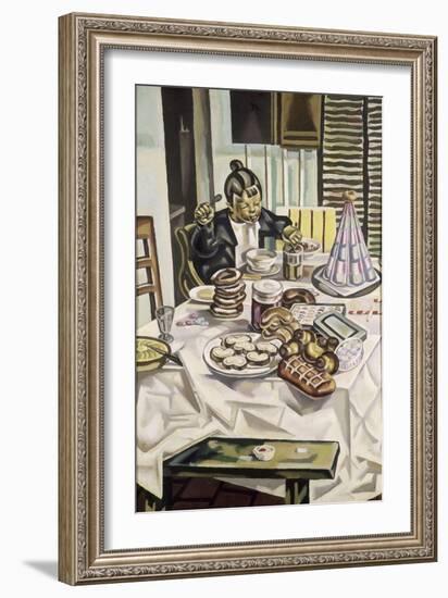 La gourmandise-Maria Blanchard-Framed Giclee Print