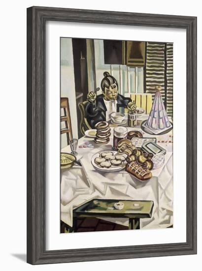 La gourmandise-Maria Blanchard-Framed Giclee Print