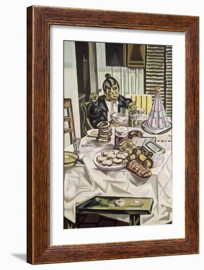 La gourmandise-Maria Blanchard-Framed Giclee Print