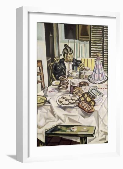 La gourmandise-Maria Blanchard-Framed Giclee Print