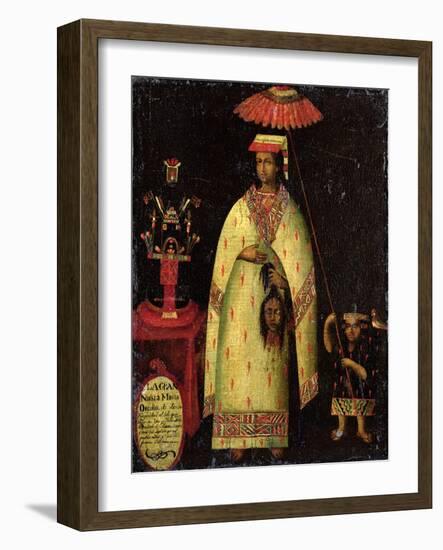 La Gran Nusta Mania Occollo-null-Framed Giclee Print