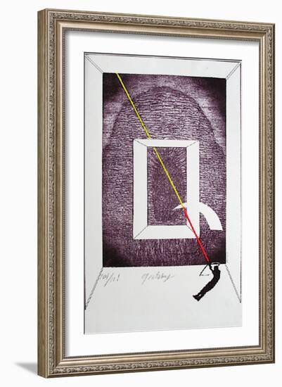 La Grande Arche-Guy Rachel Grataloup-Framed Limited Edition