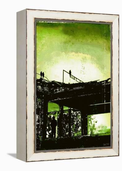 La Grande Finale 5 - Vert-Pascal Normand-Framed Stretched Canvas