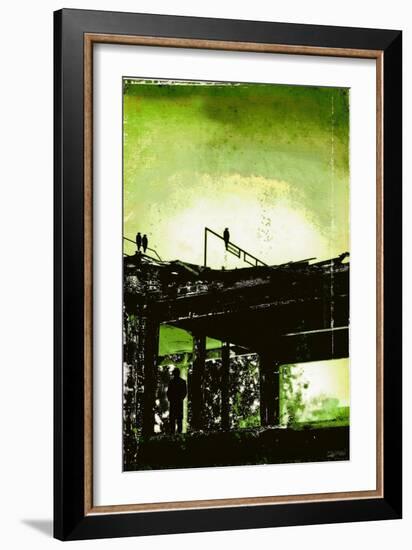 La Grande Finale 5 - Vert-Pascal Normand-Framed Art Print