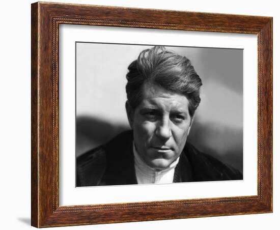 La grande Illusion by JeanRenoir with Jean Gab 1937 (b/w photo)-null-Framed Photo