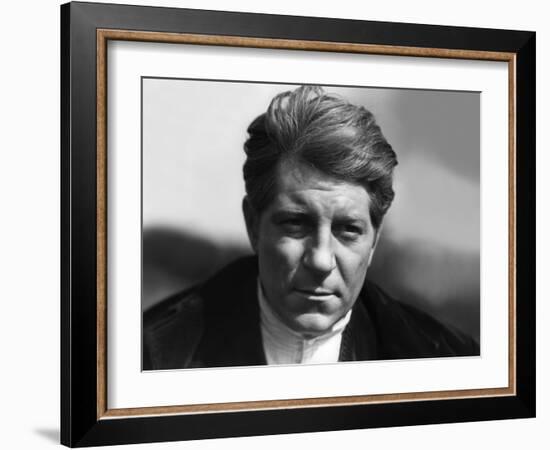 La grande Illusion by JeanRenoir with Jean Gab 1937 (b/w photo)-null-Framed Photo