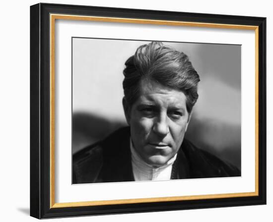 La grande Illusion by JeanRenoir with Jean Gab 1937 (b/w photo)-null-Framed Photo