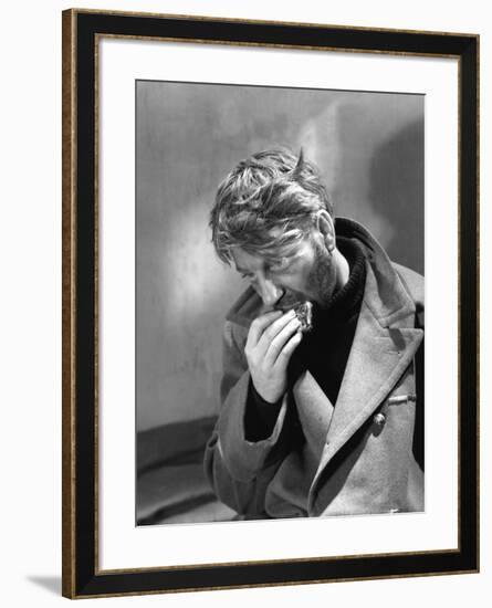 La grande Illusion by JeanRenoir with Jean Gab 1937 (b/w photo)-null-Framed Photo