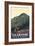 La Grande, Oregon - Mountain Hiker-Lantern Press-Framed Art Print