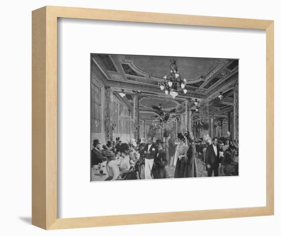 'La Grande Salle Du Cafe Americain', 1900-Unknown-Framed Photographic Print