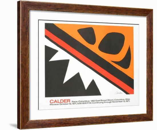 La Grenouille et la Scie (small)-Alexander Calder-Framed Collectable Print