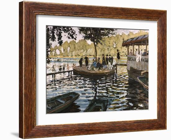 La Grenouillere-Claude Monet-Framed Giclee Print