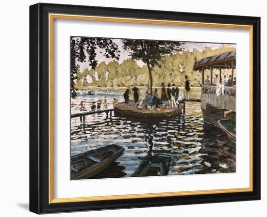 La Grenouillere-Claude Monet-Framed Giclee Print