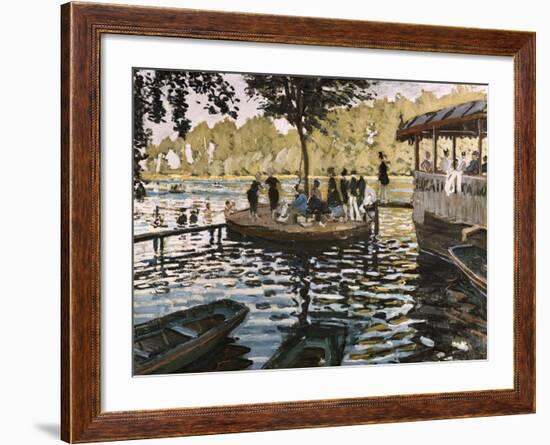 La Grenouillere-Claude Monet-Framed Giclee Print