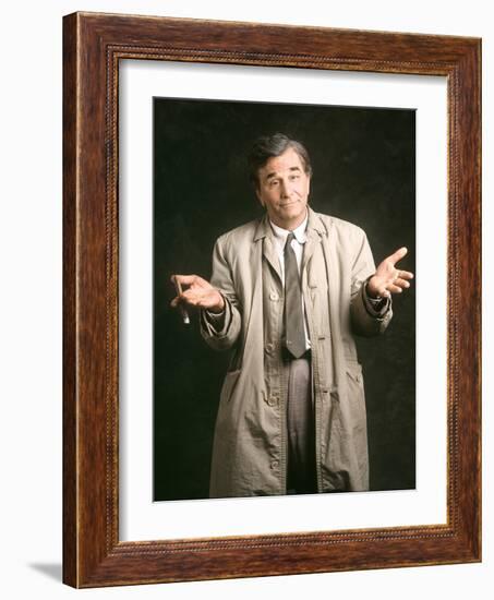 La griffe du crime by Vincent McEveety with Peter Falk, 1997 (inspecteur Columbo) (photo)-null-Framed Photo