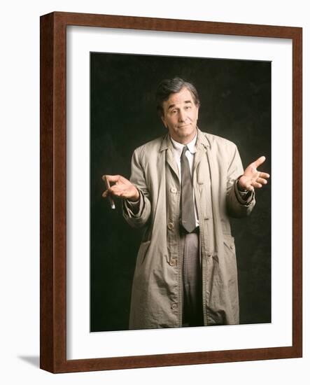 La griffe du crime by Vincent McEveety with Peter Falk, 1997 (inspecteur Columbo) (photo)-null-Framed Photo