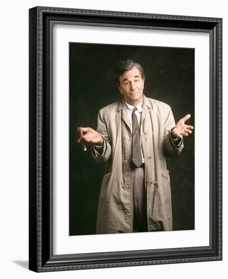 La griffe du crime by Vincent McEveety with Peter Falk, 1997 (inspecteur Columbo) (photo)-null-Framed Photo