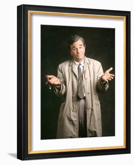 La griffe du crime by Vincent McEveety with Peter Falk, 1997 (inspecteur Columbo) (photo)-null-Framed Photo