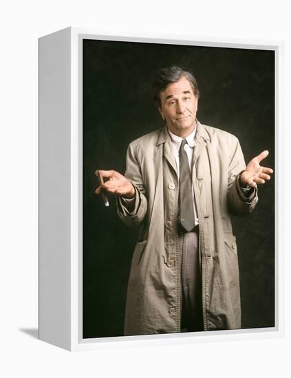 La griffe du crime by Vincent McEveety with Peter Falk, 1997 (inspecteur Columbo) (photo)-null-Framed Stretched Canvas