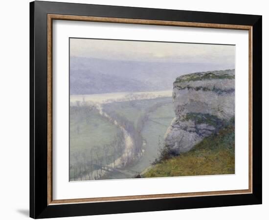 La Grosse Peirre, Giverny-Guy Rose-Framed Giclee Print