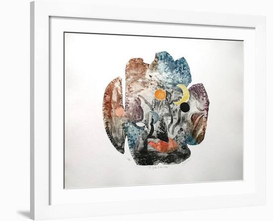 La Grotte D'AII Baba-Osanne-Framed Limited Edition