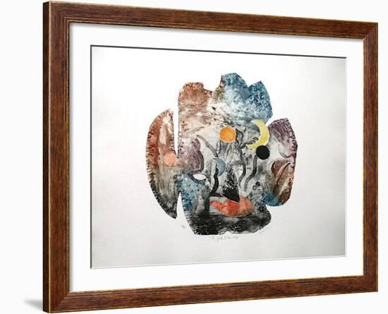 La Grotte D'AII Baba-Osanne-Framed Limited Edition