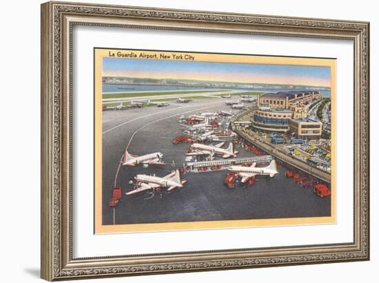 La Guardia Airport, New York-null-Framed Art Print