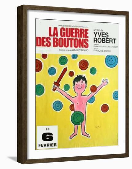 La guerre des boutons-Raymond Savignac-Framed Premium Edition