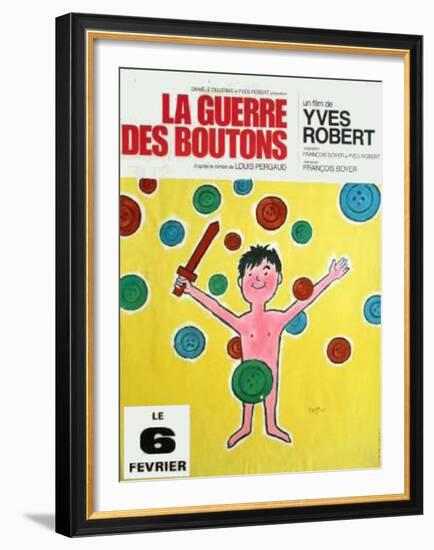 La guerre des boutons-Raymond Savignac-Framed Premium Edition