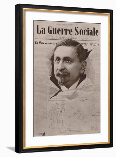 La Guerre Sociale, French Socialist Newspaper-null-Framed Giclee Print