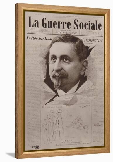 La Guerre Sociale, French Socialist Newspaper-null-Framed Premier Image Canvas