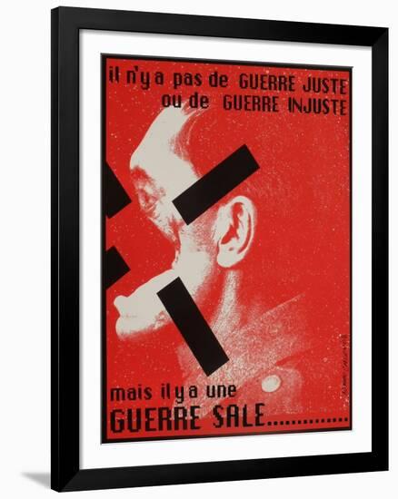 La Guerre-Roman Cieslewicz-Framed Premium Edition