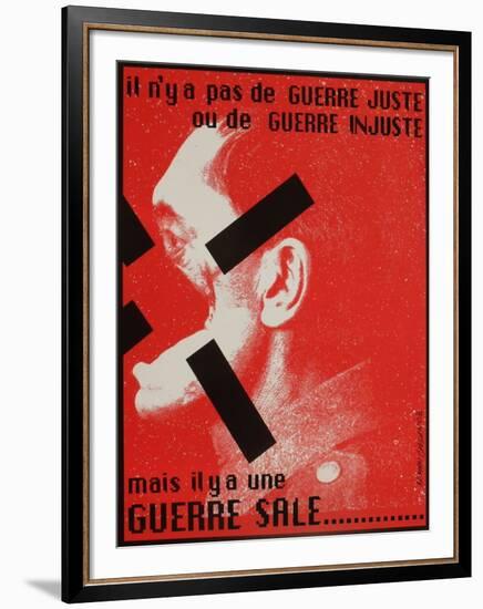 La Guerre-Roman Cieslewicz-Framed Premium Edition