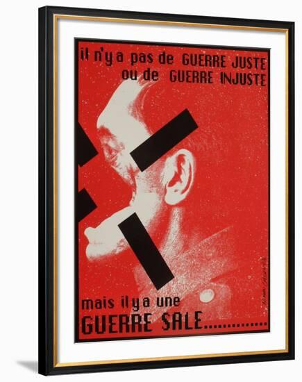 La Guerre-Roman Cieslewicz-Framed Premium Edition