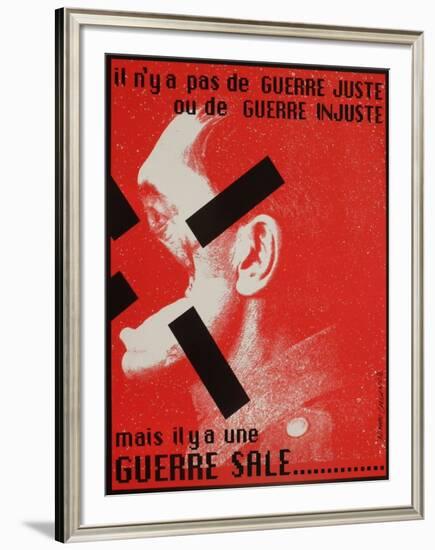 La Guerre-Roman Cieslewicz-Framed Premium Edition