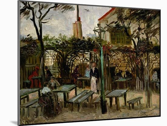 La Guinguette in Montmartre, c.1886-Vincent van Gogh-Mounted Giclee Print