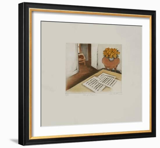 La Guitare-Annapia Antonini-Framed Limited Edition