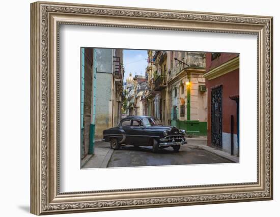 La Habana Vieja, Havana, Cuba, West Indies, Caribbean, Central America-Alan Copson-Framed Photographic Print