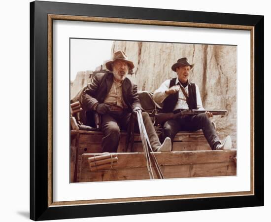 La Horde Sauvage THE WILD BUNCH by Sam Peckinpah with Edmond O'Brien and William Holden, 1969 (phot-null-Framed Photo