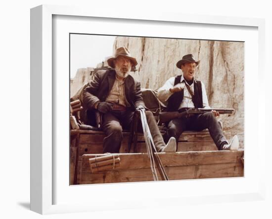 La Horde Sauvage THE WILD BUNCH by Sam Peckinpah with Edmond O'Brien and William Holden, 1969 (phot-null-Framed Photo