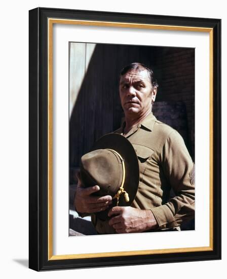 La Horde Sauvage THE WILD BUNCH by Sam Peckinpah with Ernest Borgn 1969 (photo)-null-Framed Photo