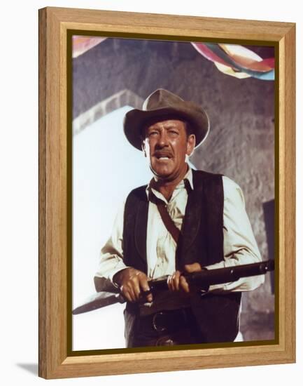 La Horde Sauvage THE WILD BUNCH by Sam Peckinpah with William Holden, 1969 (photo)-null-Framed Stretched Canvas