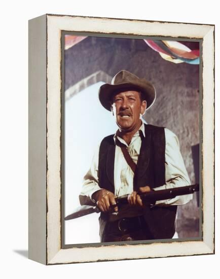 La Horde Sauvage THE WILD BUNCH by Sam Peckinpah with William Holden, 1969 (photo)-null-Framed Stretched Canvas