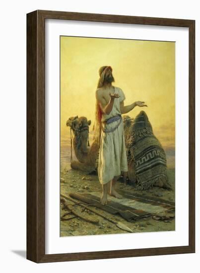 La Illah Il Allah, C1875-Carl Haag-Framed Giclee Print