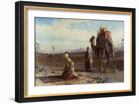 La Illah Ill Allah-Carl Haag-Framed Giclee Print